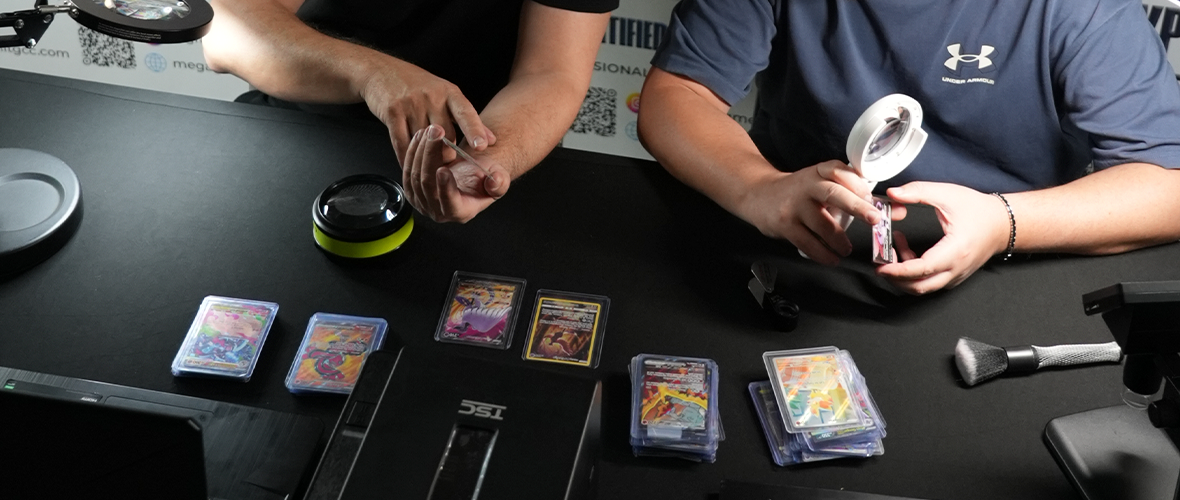 MEGA card grading visual