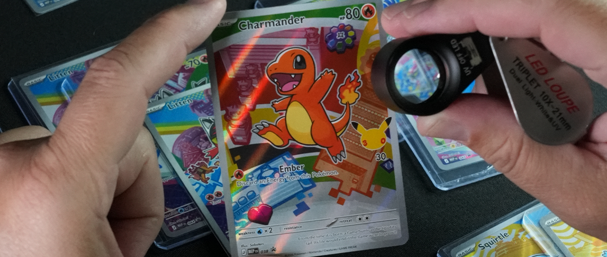 MEGA card grading visual