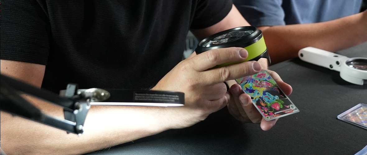 MEGA card grading visual