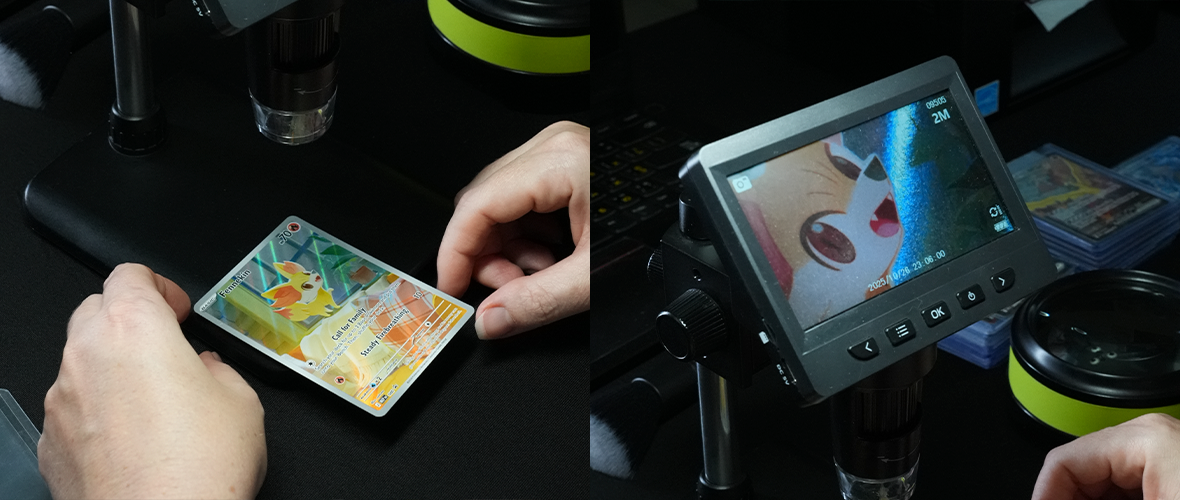 MEGA card grading visual
